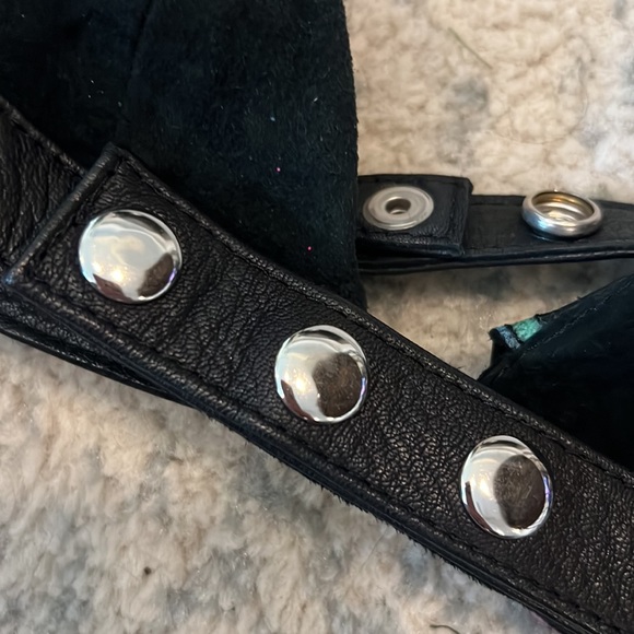 LAST CHANCE!***RARE*** Venom and Vapor Leather Halter Bra Punk Rock - Picture 5 of 5